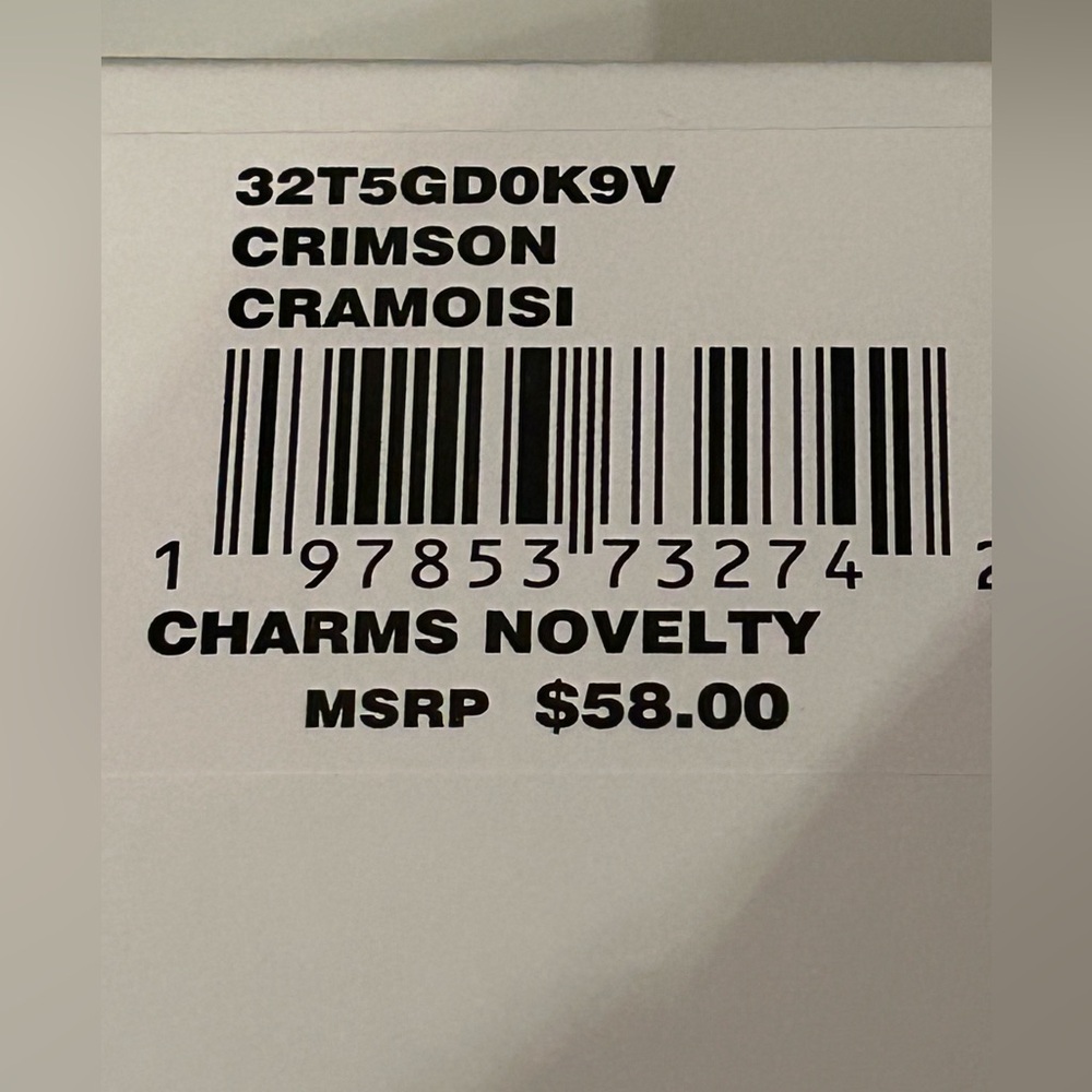 Michael Kors Red and Gold-Tone Keychain/Bag Charm - Picture 8 of 8